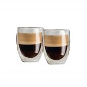 SET 2 VASOS DOBLE PARED 400ML VIDRIO VARENNA